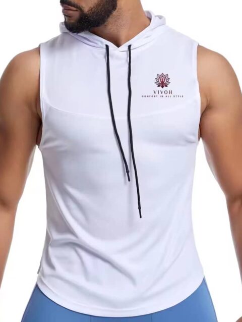 VIVOH_men top no sleeve sportswear